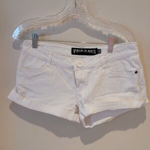 Women's White Shorts